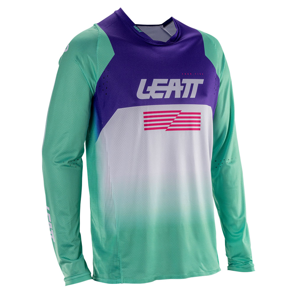 Leatt Moto 4.5 Lite Purple Kit Combo
