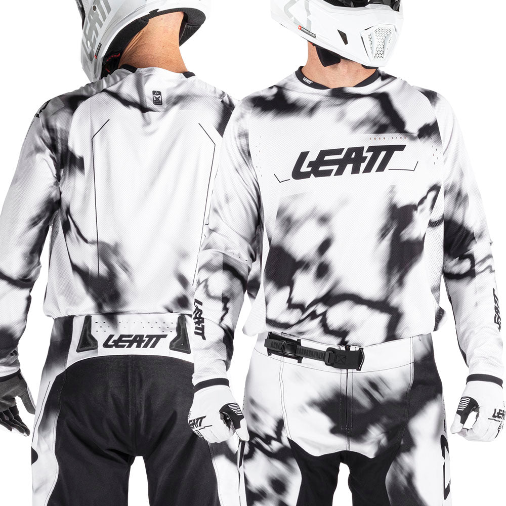 Leatt Moto 4.5 Lite White Kit Combo