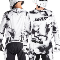 Leatt Moto 4.5 Lite White Kit Combo
