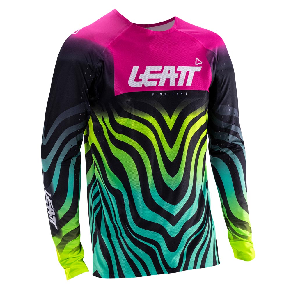 Leatt Moto 5.5 Ultraweld Tiger Pink Kit Combo