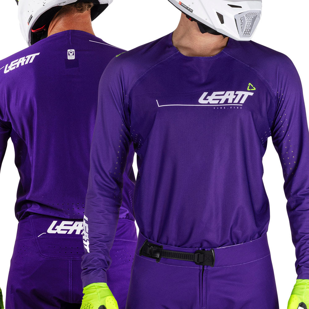 Leatt Moto 5.5 Ultraweld Purple Shirt