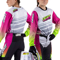 Leatt Junior Moto 3.5 Stealth Black Grey Kit Combo