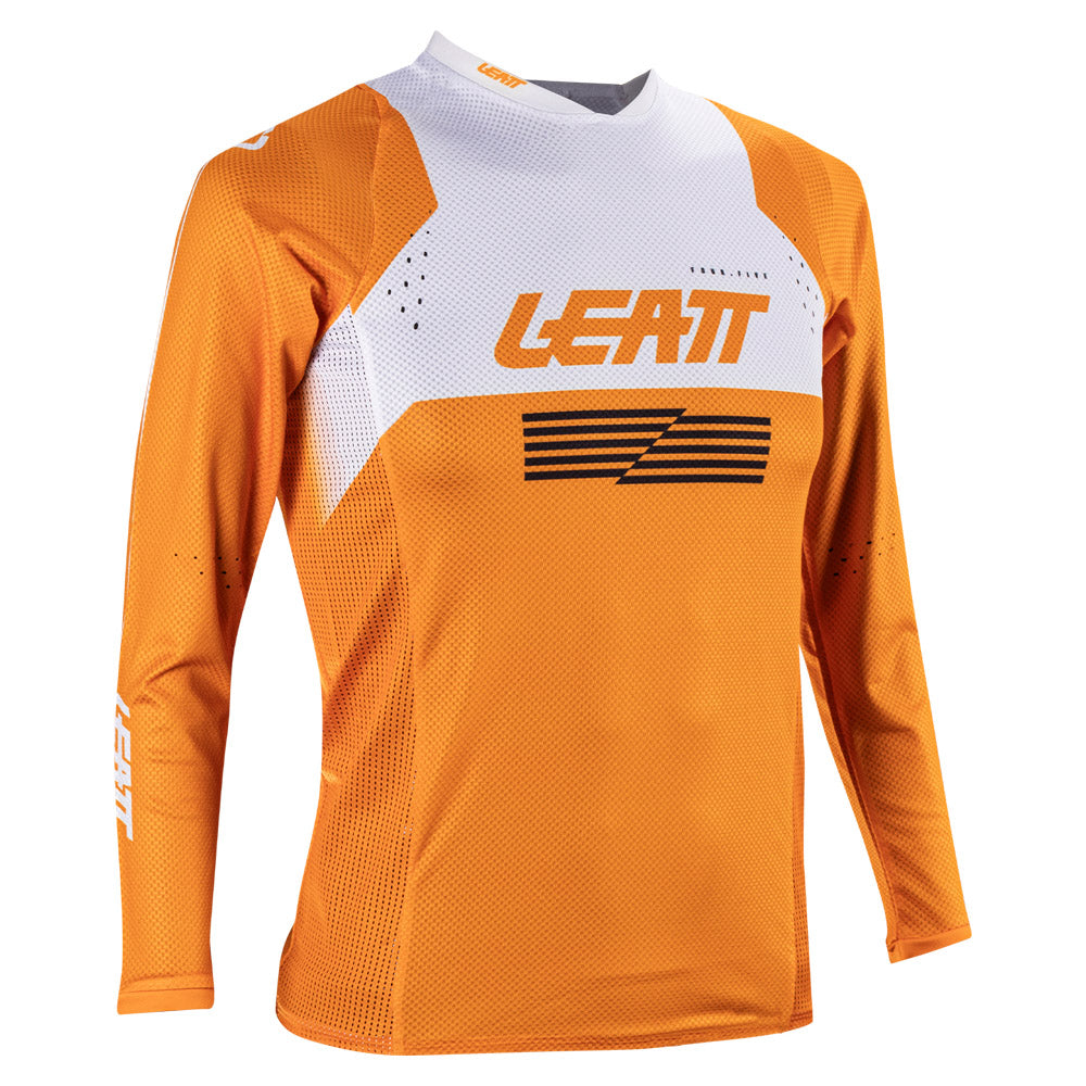 Leatt Junior Moto 4.5 Orange Kit Combo