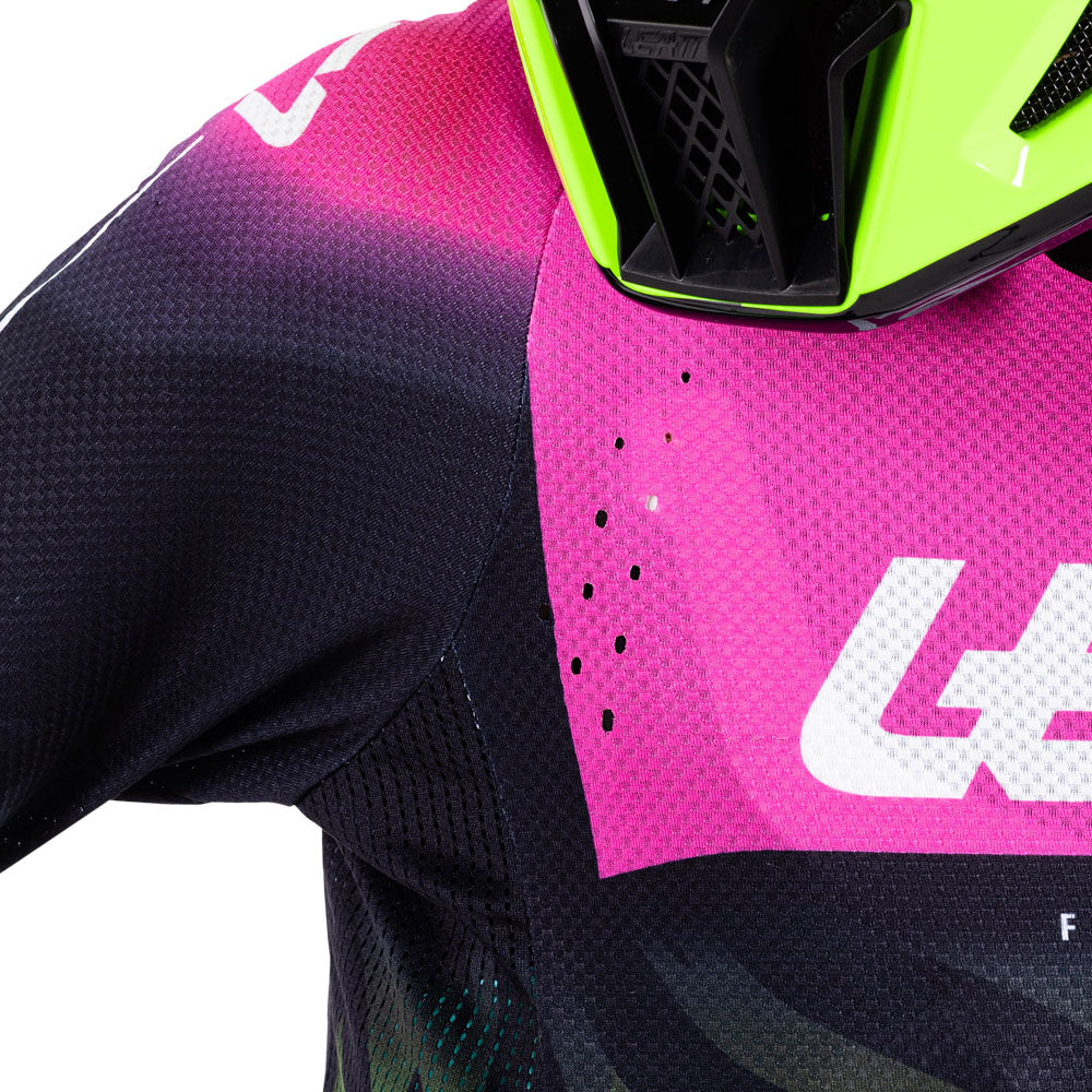 Leatt Junior Moto 4.5 Tiger Pink Kit Combo