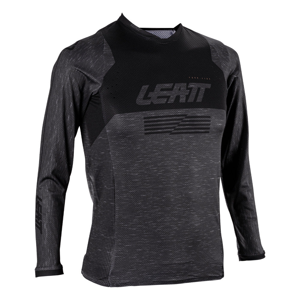 Leatt Junior Moto 4.5 Stealth Black Grey Shirt