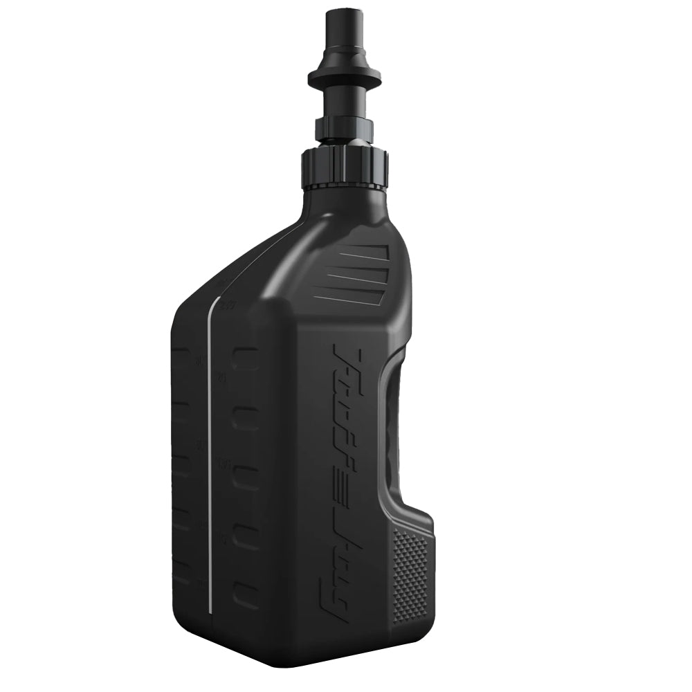 Tuff Jug 10L Black With Black Ripper Cap