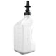 Tuff Jug 10L White With Black Ripper Cap