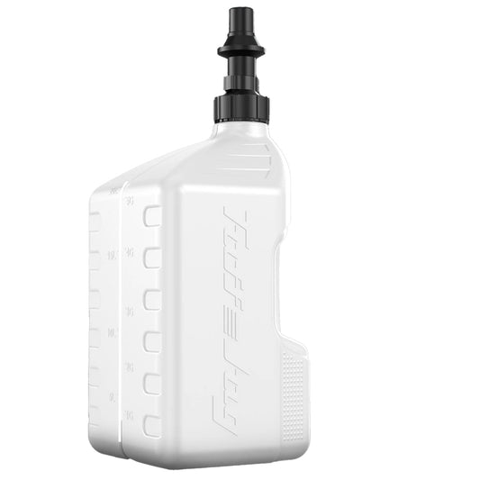 Tuff Jug 20L White With Black Ripper Cap