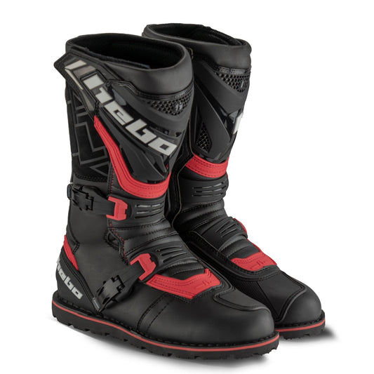 Hebo Trials Tech 3.0 Micro Boots Red